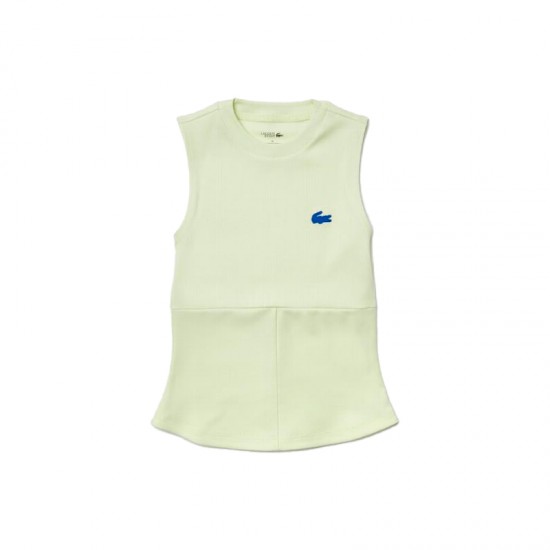 Lacoste Sport Women''s Yellow T-shirt