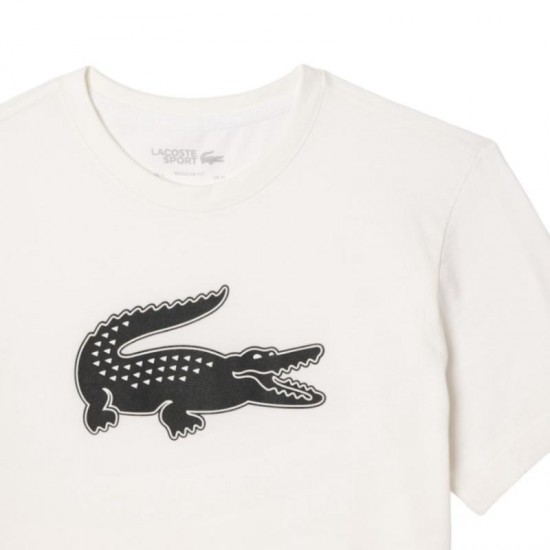 Lacoste Sport T-Shirt White Black