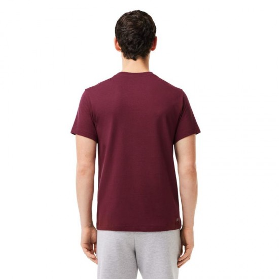 Lacoste Sport Burgundy T-Shirt