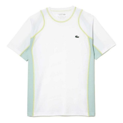 Camiseta Lacoste Sport Pique Blanco