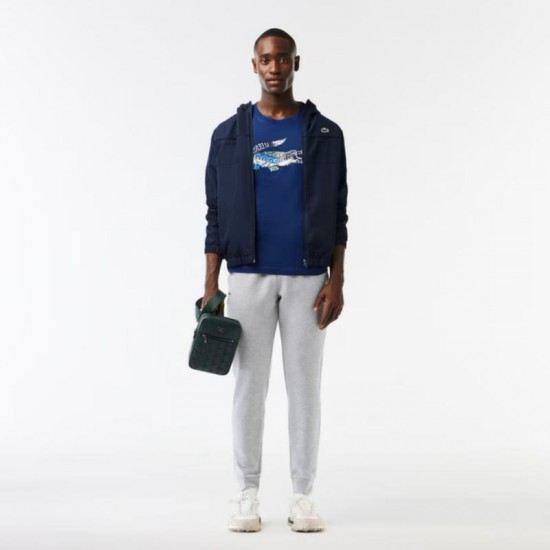 Lacoste Sport T-shirt en maille bleu marine