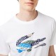 T-shirt Lacoste Sport a pois blancs