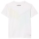 Camiseta Lacoste Sport Regular Fit Sin Costuras Blanco Verde