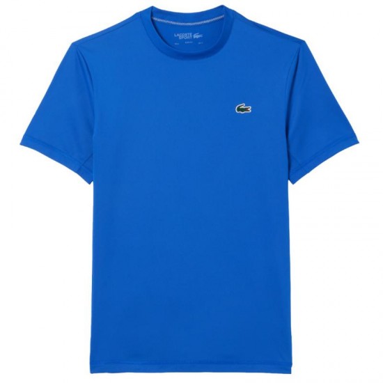 T-shirt Lacoste Sport Slim Fit Bleu