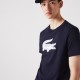 Lacoste Sport Respirant T-shirt bleu marine