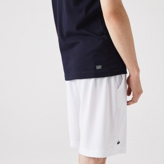 Lacoste Sport Respirant T-shirt bleu marine