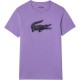 Lacoste Sport Respirant Violet Noir T-shirt