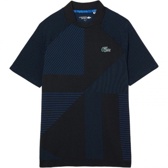 T-shirt Lacoste Team Tecnica Bleu Marine