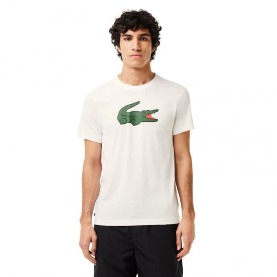 T-shirt Lacoste Ultra Dry Blanc