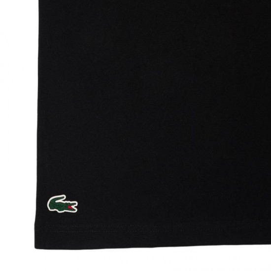 Lacoste Ultra Dry T-Shirt Black White