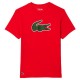 T-shirt Lacoste Ultra Dry Rouge