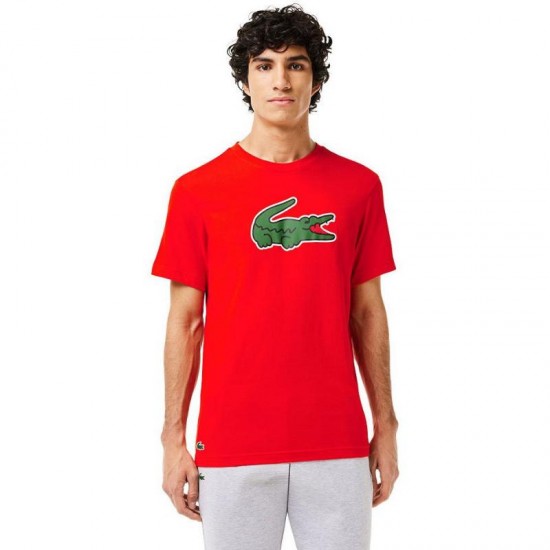 Lacoste Ultra Dry Red T-Shirt