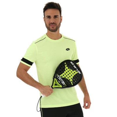 T-shirt Lotto Superrapida V Jaune Fluor