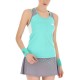 T-shirt Lotto Top IV Vert Gris Turquoise Femme