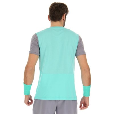 T-shirt Lotto Top IV Green Turquoise Grey Silver