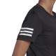 T-shirt manches courtes Adidas Club Femme Noire