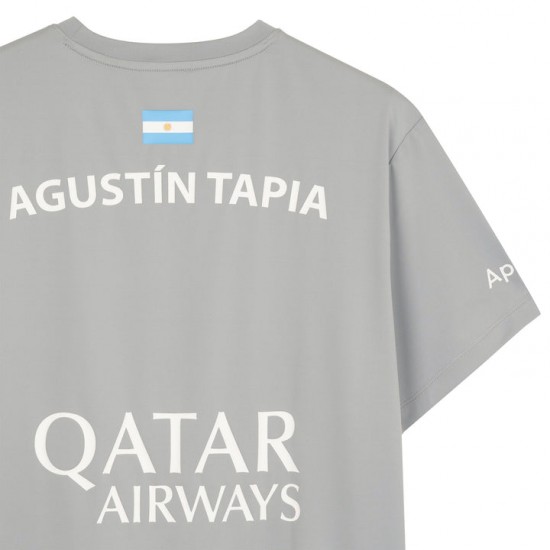 Camiseta Nox Agustin Tapia Sponsors AT10 Gris 2024