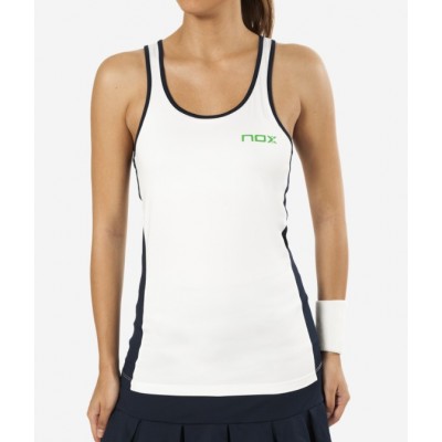 Chemise de NOx Pro blanc Logo vert