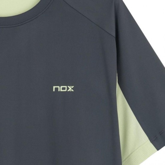 Camiseta Nox Pro Gris Carbon