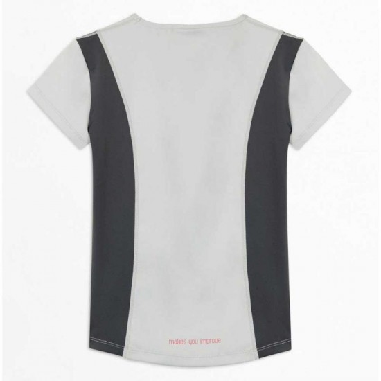 Camiseta Nox Pro Regular Gris Claro Mujer