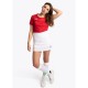 Osaka Sleeves Red T-Shirt Women