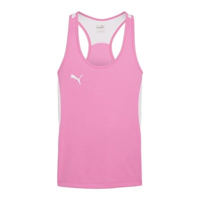 Camiseta Puma Rosa Blanco Mujer