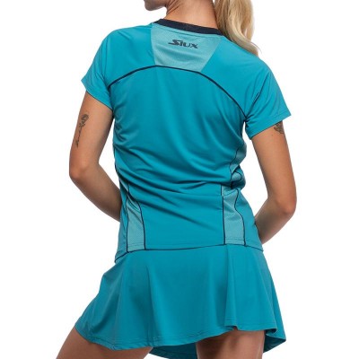 Siux Match 24 T-Shirt Femme Bleu Turquoise