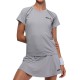 Siux Match 24 Gris T-Shirt Femme