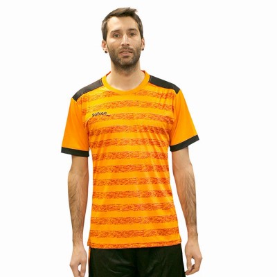 Camiseta Softee Leader Naranja Negro