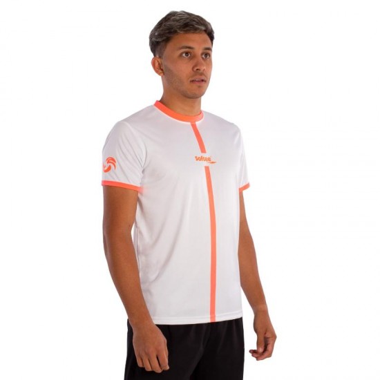 Camiseta Softee Tipex Blanco Coral Fluor