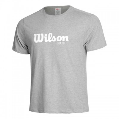 Wilson T-shirt graphique Gris Blanc