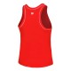 Camiseta Wilson Team Rojo Mujer