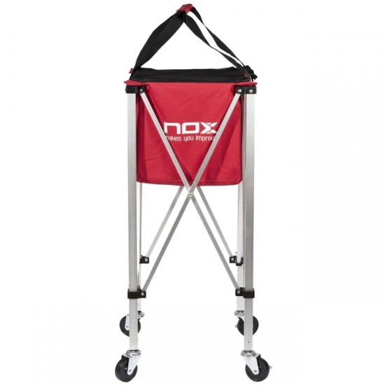 Nox Folding Ball Basket Red