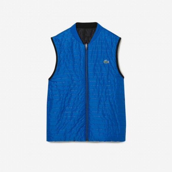 Lacoste Sport Rembourrage Reversible Noir Bleu