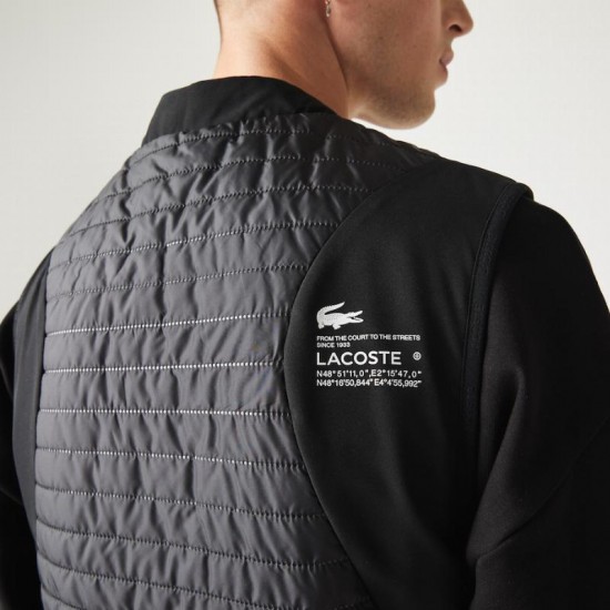 Lacoste Sport Reversible Padding Black Blue