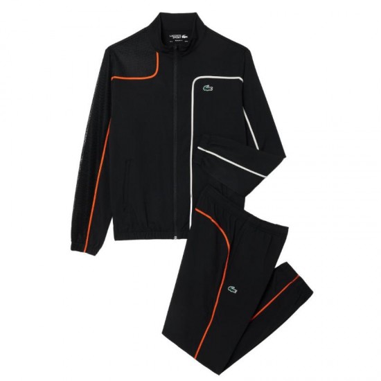 Lacoste Sport Tennis Tracksuit Black