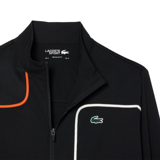 Survetement de tennis Lacoste Sport Noir