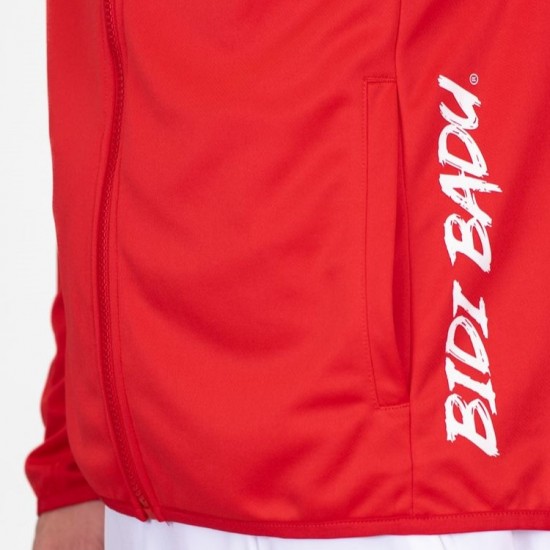 Chaqueta Bidi Badu Capuche Rojo