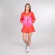 Bidi Badu Gene Tech Red Pink Jacket Women