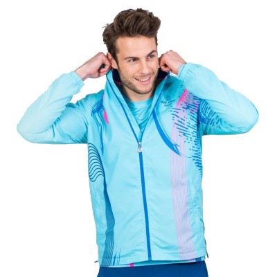 Chaqueta Bidi Badu Teku Aqua Azul