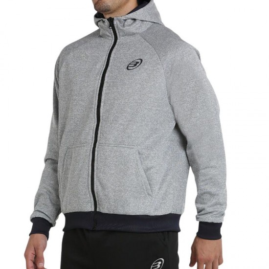 Chaqueta Bullpadel Baralla Gris Medio Vigore