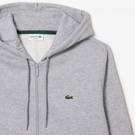 Veste de jogging Lacoste Classic Gris Vigore