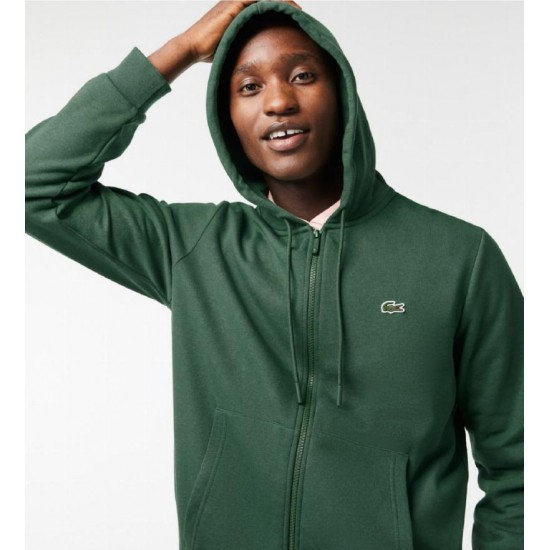 Veste de jogging Lacoste Classic Vert Fonce