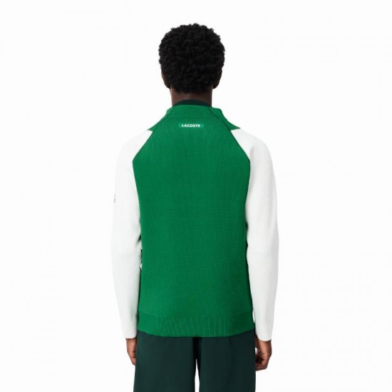 Lacoste Novak Djokovic Jacket Green White