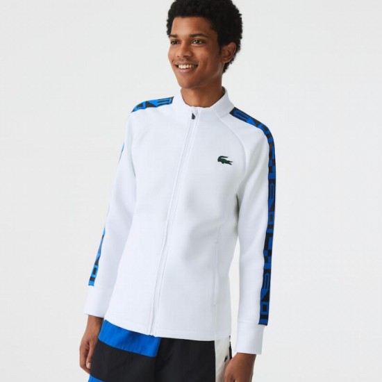 Veste de sport Lacoste blanche