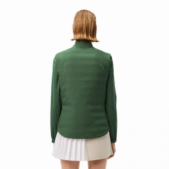 Chaqueta Lacoste Sport Verde Mujer