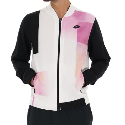 Chaqueta Lotto Top Ten III Blanco Print