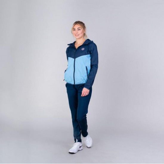 Windbreaker Bidi Badu Zohra Light Blue Dark Blue