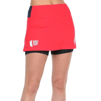 Skirt Bullpadel WPT Resoba Carmesi Fluor