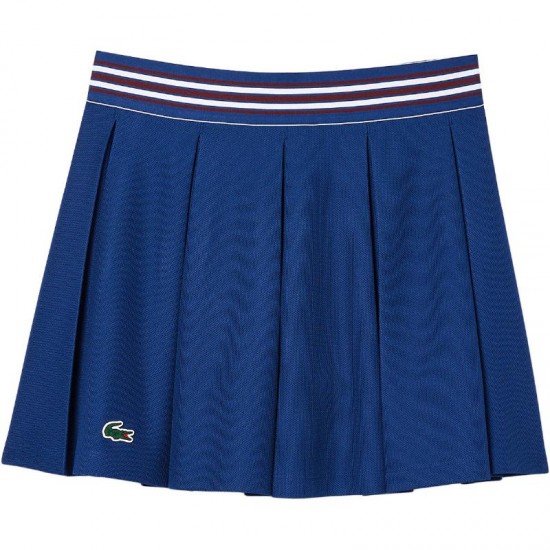 Lacoste Pique Navy Blue Skirt